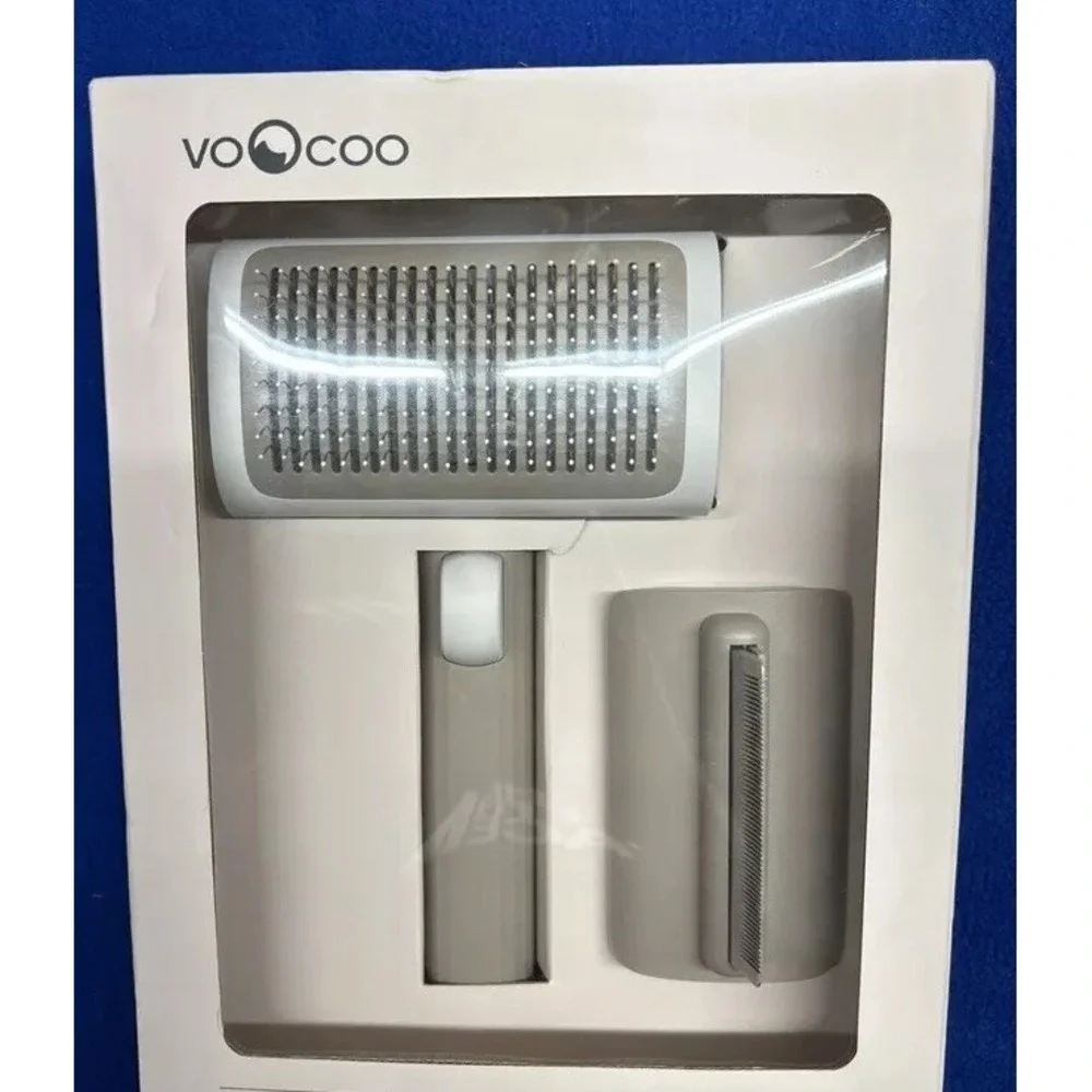 Pet 2 In 1 Hair Grooming Brush Kit Wire Pin Brush De-shredding Brush De tangling